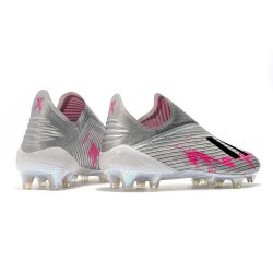 Adidas X 19+ FG - Zilver Zwart Roze_5.jpg